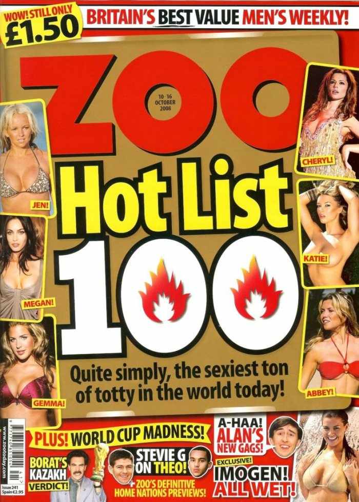 100 самых горячих девушек от журнала ZOO (18 фото)