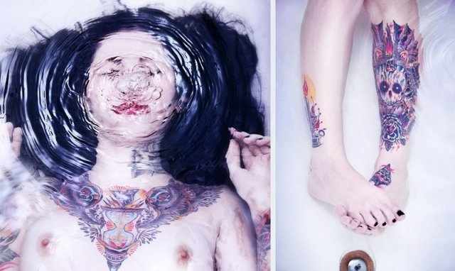 Девушки с татуировками (59 фото)