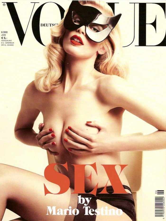 Клаудия Шиффер в журнале Vogue за июнь (10 фото)